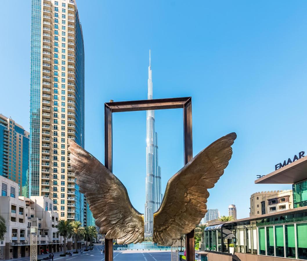 Apartamento Unlock Waters Edge Dubái Exterior foto