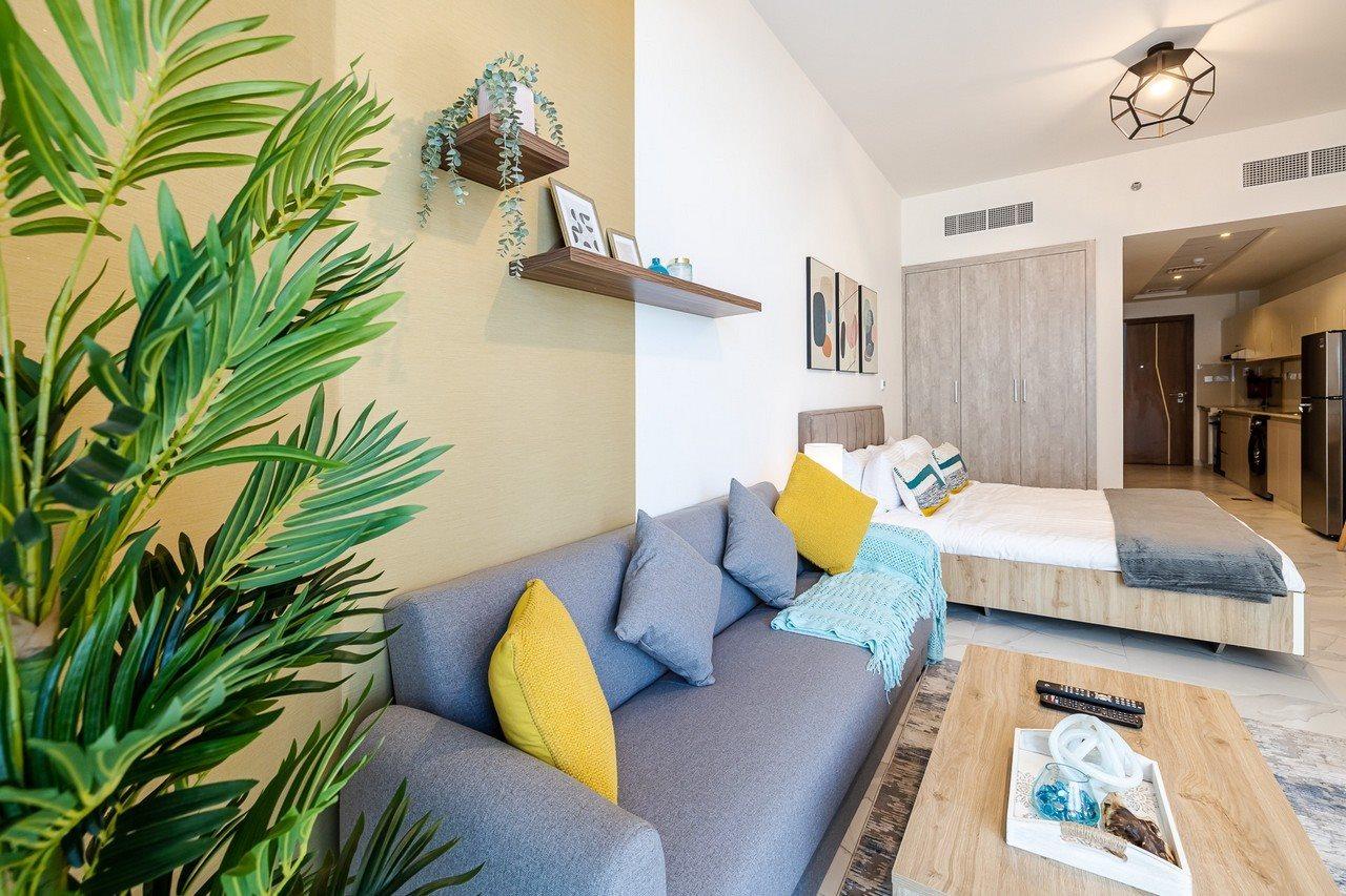 Apartamento Unlock Waters Edge Dubái Exterior foto