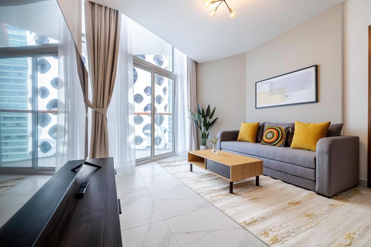 Apartamento Unlock Waters Edge Dubái Exterior foto